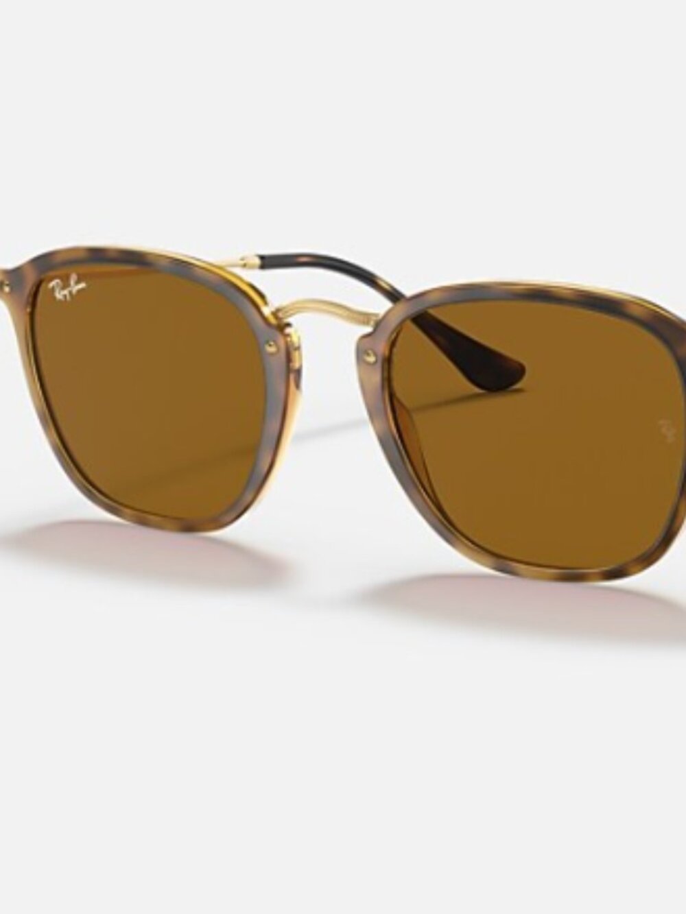 Ray Ban Brown & Gold Sunglasses